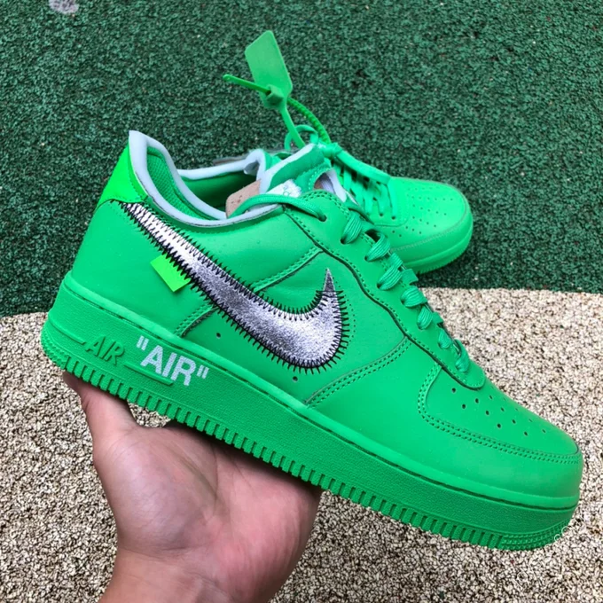 Off-White x Nike Air Force 1 Green dx1419-300