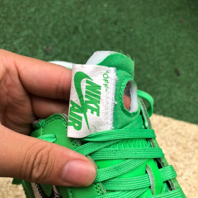 Off-White x Nike Air Force 1 Green dx1419-300