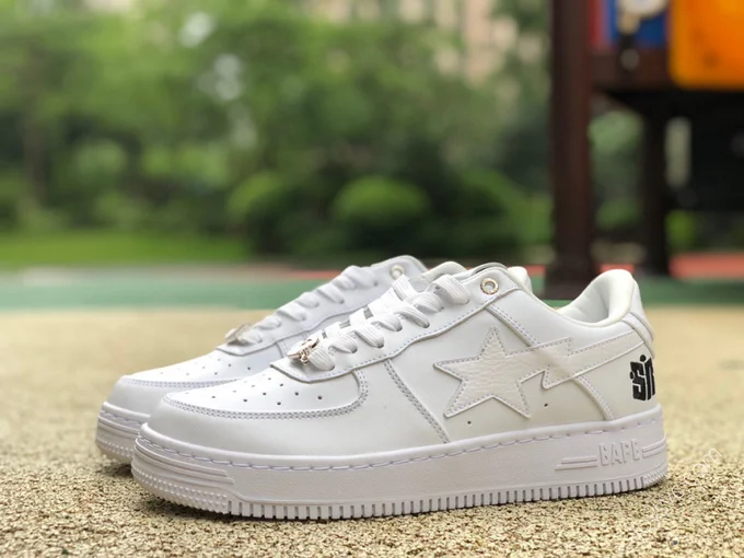 BAPE STA SK8 White