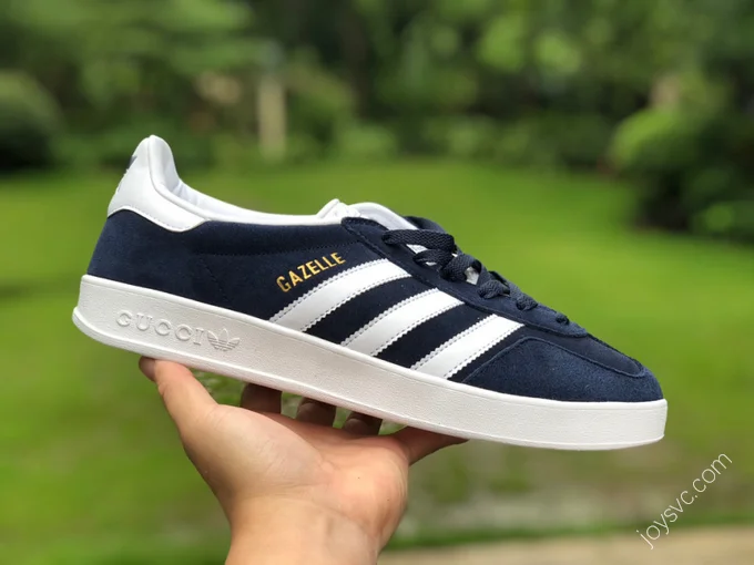 Adidas x Gucci Gazelle Blue White