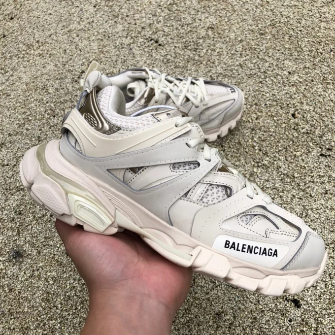 Balenciaga Triple S Beige White