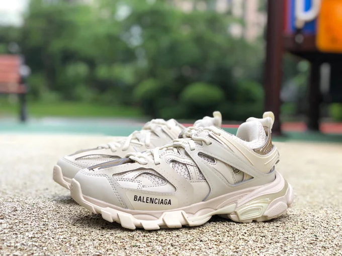 Balenciaga Triple S Beige White