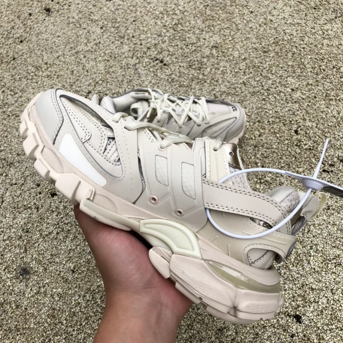 Balenciaga Triple S Beige White