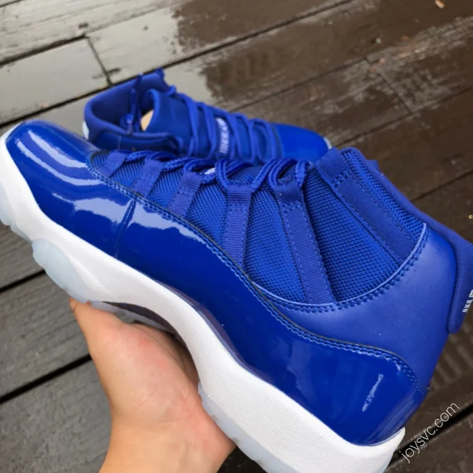 Air Jordan 11 Blue White Basketball Shoes AT7802-115