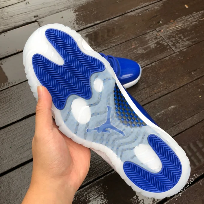 Air Jordan 11 Blue White Basketball Shoes AT7802-115