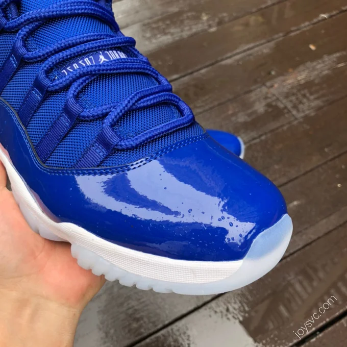 Air Jordan 11 Blue White Basketball Shoes AT7802-115