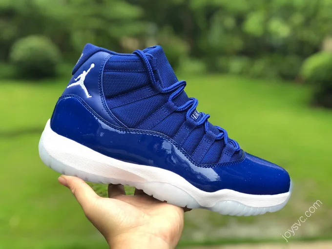 Air Jordan 11 Blue White Basketball Shoes AT7802-115