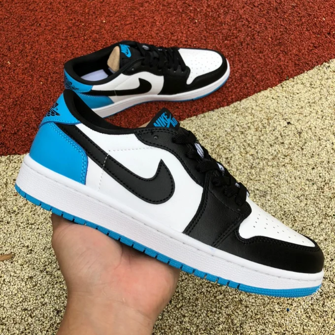 Air Jordan 1 Low UNC Black White Blue CZ0790-104