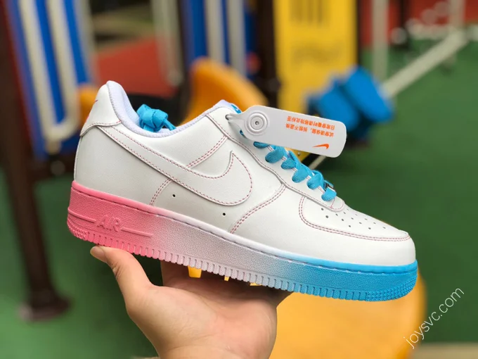 Nike Air Force 1 '07 Stussy White/Blue/Pink AF1234-006