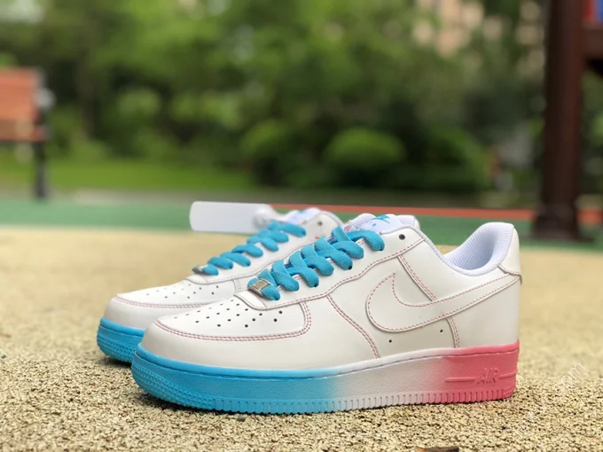 Nike Air Force 1 '07 Stussy White/Blue/Pink AF1234-006