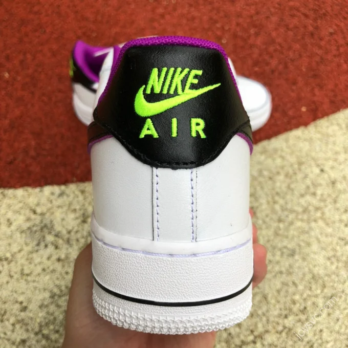 Nike Air Force 1 '07 White/Black/Purple DX3933-100