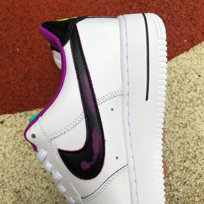 Nike Air Force 1 '07 White/Black/Purple DX3933-100