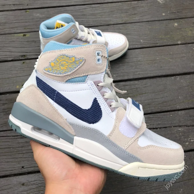 Air Jordan Legacy 312 Beige Blue High High-Top Sneaker DQ5347-141