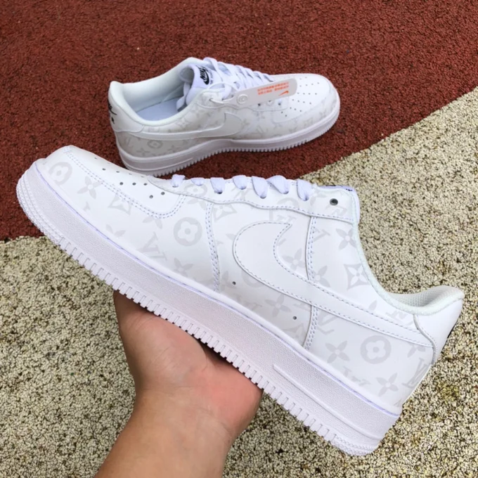 Nike AF1 Low Color Changing Logo Sneakers CW2288-131