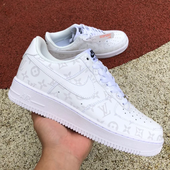 Nike AF1 Low Color Changing Logo Sneakers CW2288-131