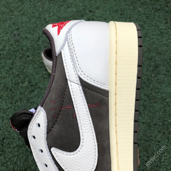 Travis Scott x Air Jordan 1 Low White Tan LJR D