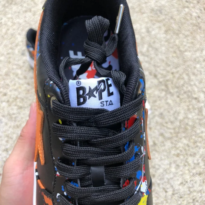 BAPE STA SK8 Black Orange