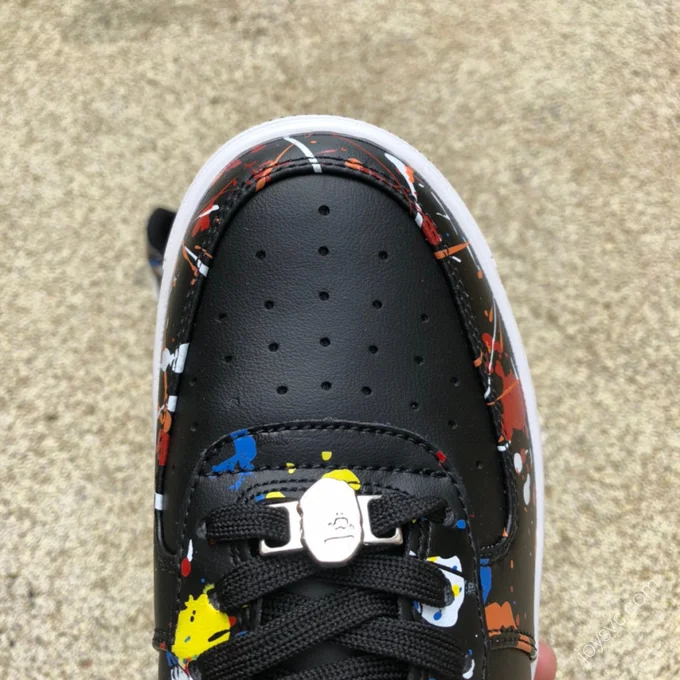 BAPE STA SK8 Black Orange