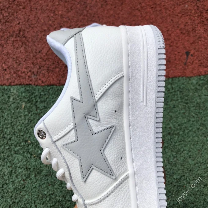 BAPE STA SK8 Silver White