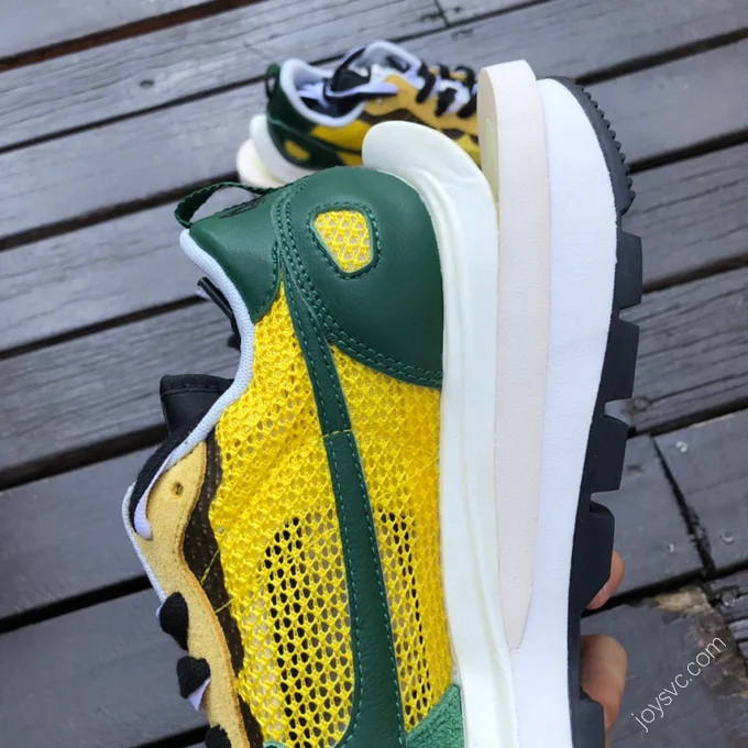 Nike x Sacai Vaporwaffle Green Yellow CV1363-700