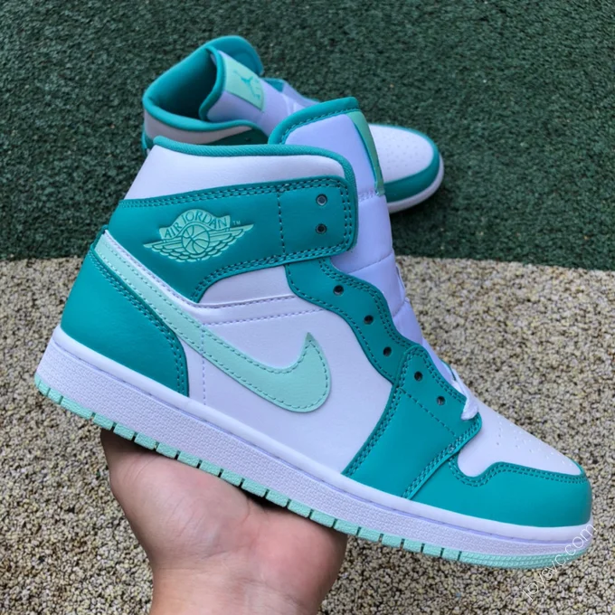 Air Jordan 1 Mid Mint Green Sneakers DV2229-300