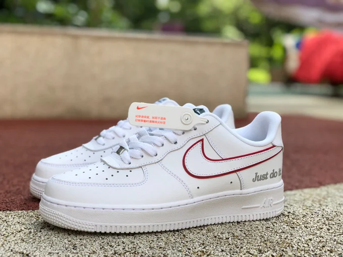 Nike Air Force 1 '07 White/Red Lines DQ0791-100