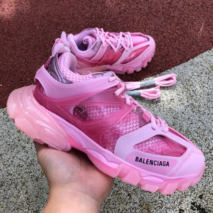 Balenciaga Triple S Pink White