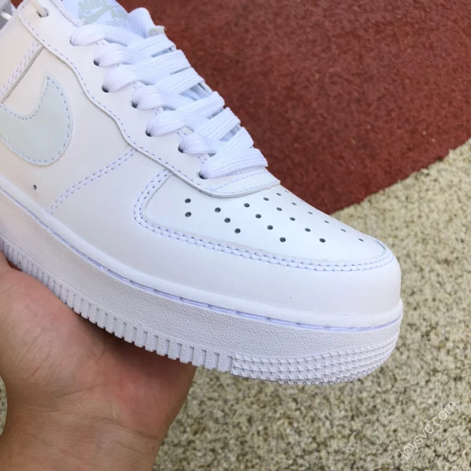 Nike Air Force 1 White/Light Blue Swoosh CT3839-106