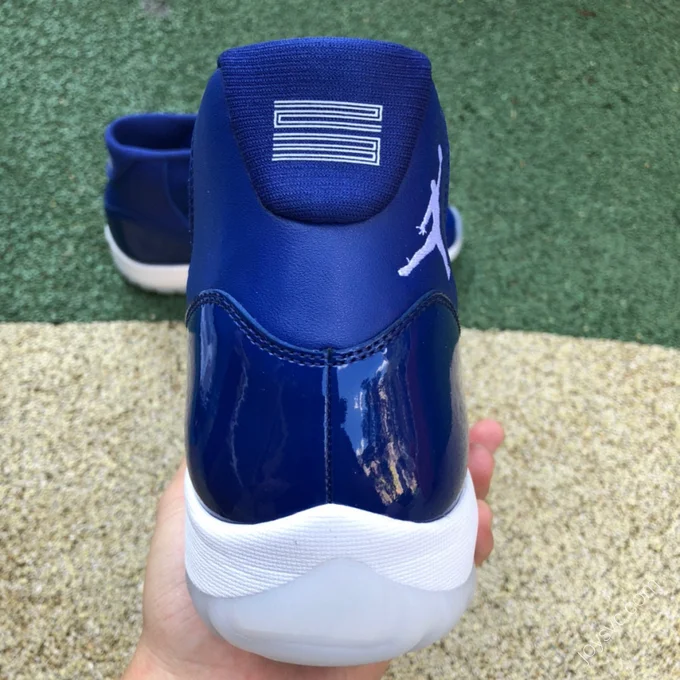 Air Jordan 11 Blue White Basketball Shoes AT7802-115