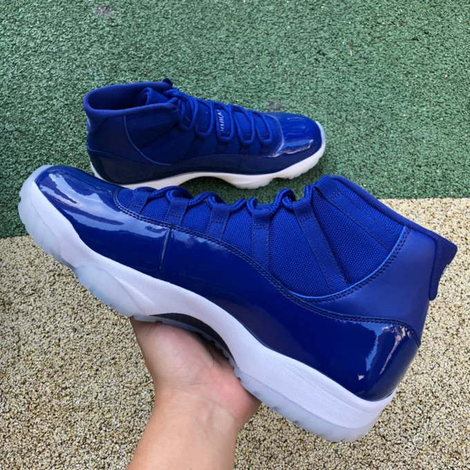 Air Jordan 11 Blue White Basketball Shoes AT7802-115