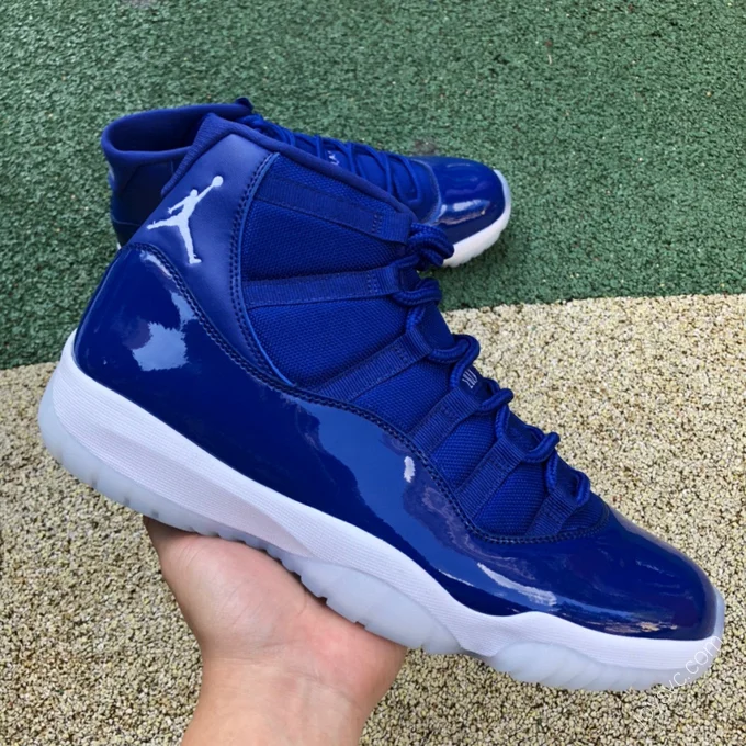 Air Jordan 11 Blue White Basketball Shoes AT7802-115