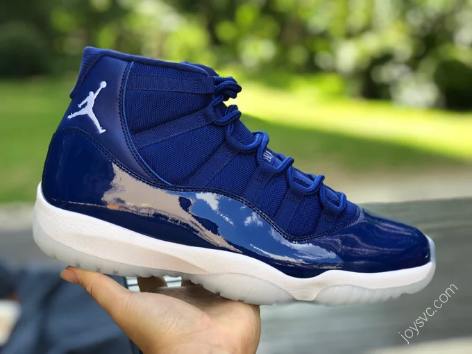 Air Jordan 11 Blue White Basketball Shoes AT7802-115