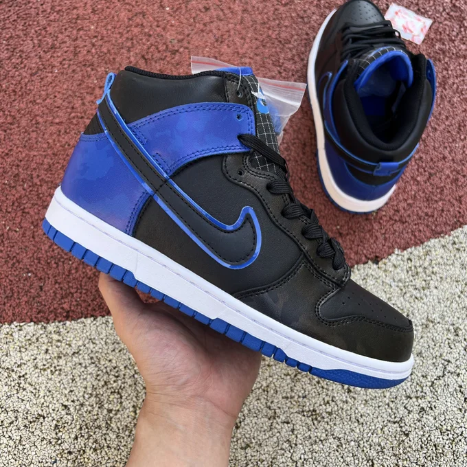 Nike Dunk High SE Black Blue DD3359-001