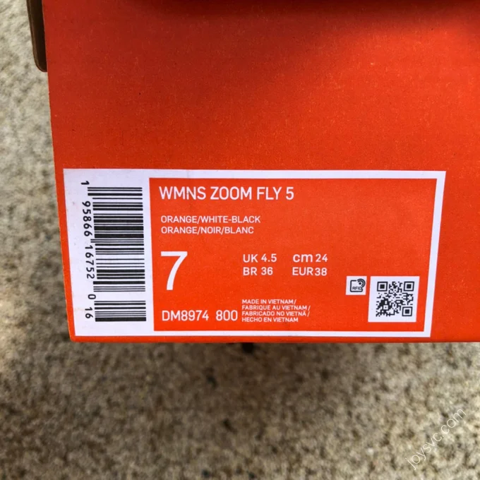 Nike Zoom Fly 5 Orange Green White DM8974-800