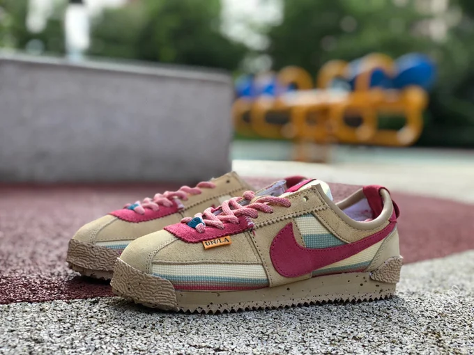 Union x Nike Cortez Brown Pink DR1413-200