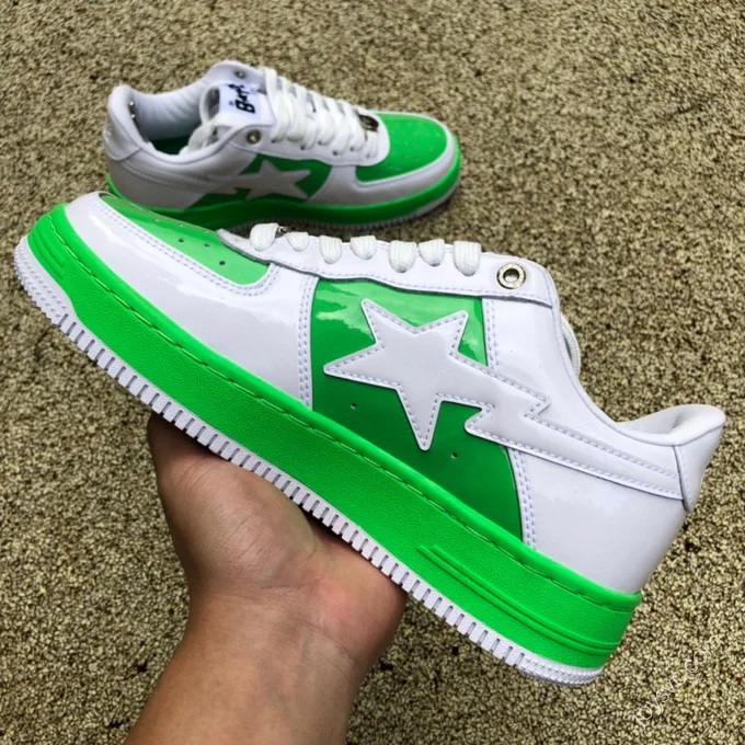 BAPE STA SK8 Green White