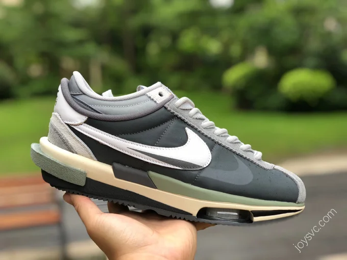 Sacai x Nike Zoom Cortez Grey DQ058