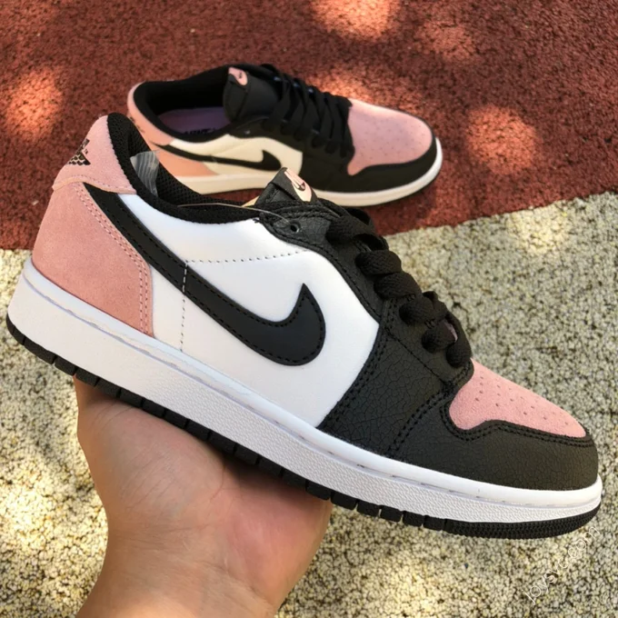 Air Jordan 1 Low Black Pink CZ0790-061