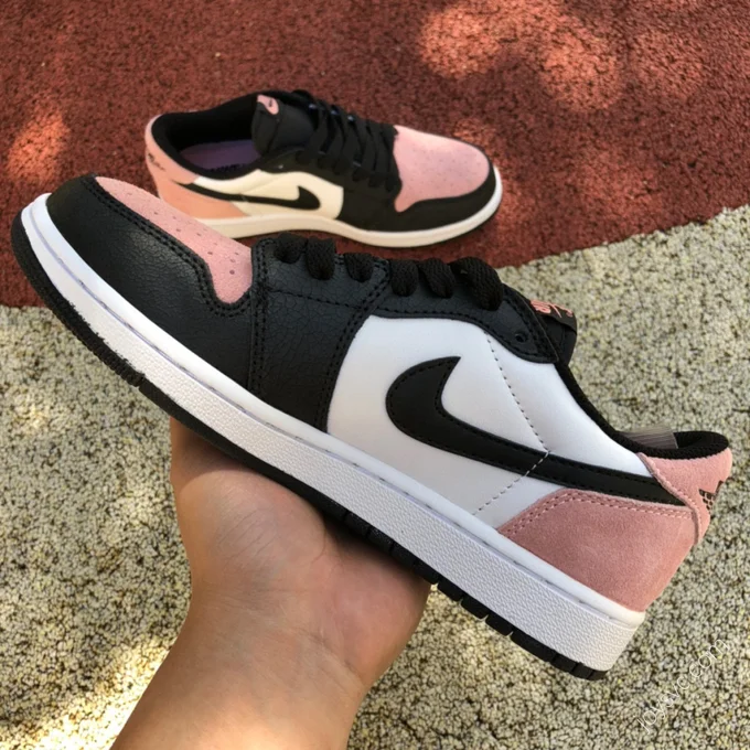 Air Jordan 1 Low Black Pink CZ0790-061