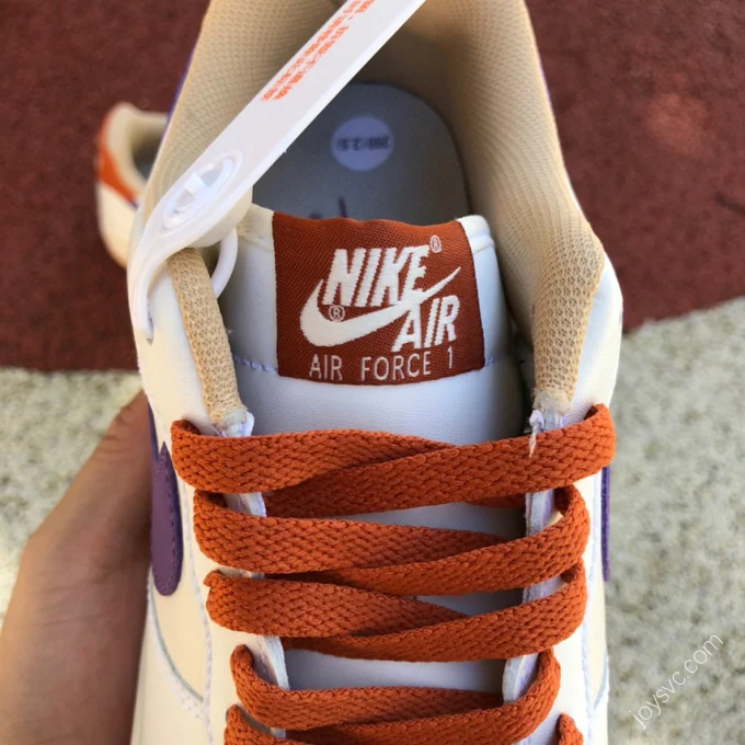 Nike Air Force 1 '07 Beige/Purple/Orange CW3388-205