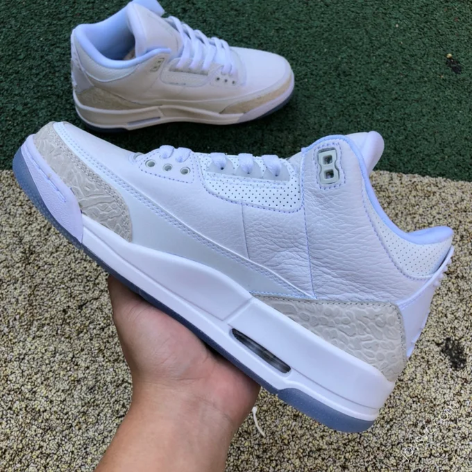 Air Jordan 3 White Cat Sneaker 136064-111