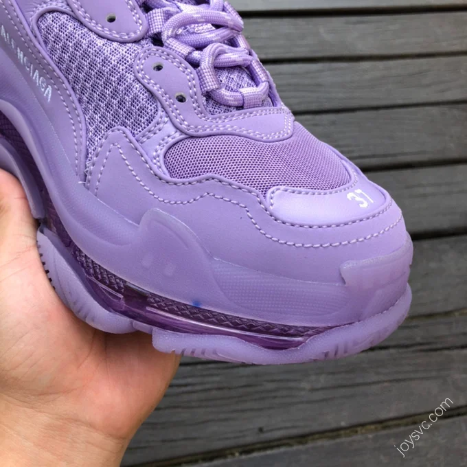 Balenciaga Triple S Clear Sole Purple