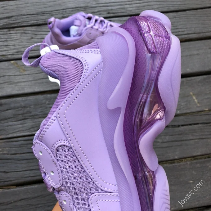 Balenciaga Triple S Clear Sole Purple