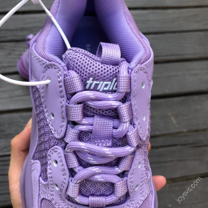 Balenciaga Triple S Clear Sole Purple