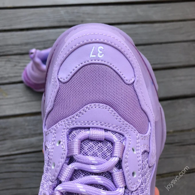 Balenciaga Triple S Clear Sole Purple