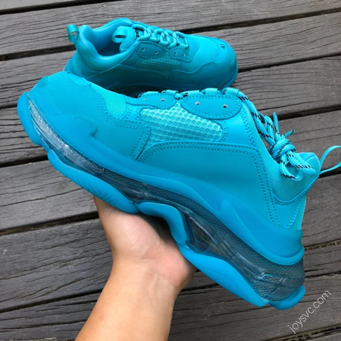 Balenciaga Triple S Clear Sole Blue