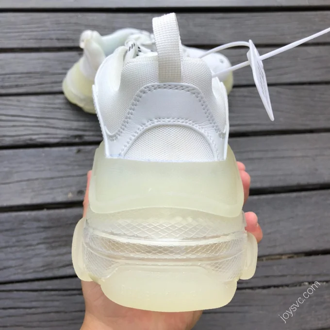 Balenciaga Triple S Clear Sole White