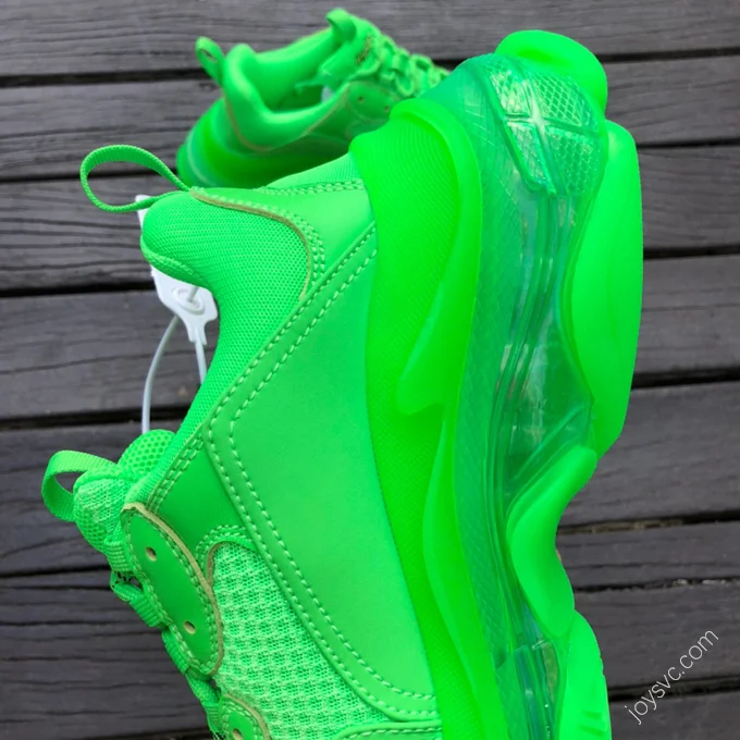 Balenciaga Triple S Clear Sole Green