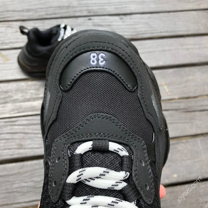 Balenciaga Triple S Clear Sole Black