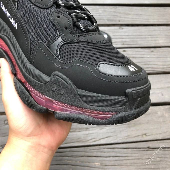 Balenciaga Triple S Clear Sole Pink Black